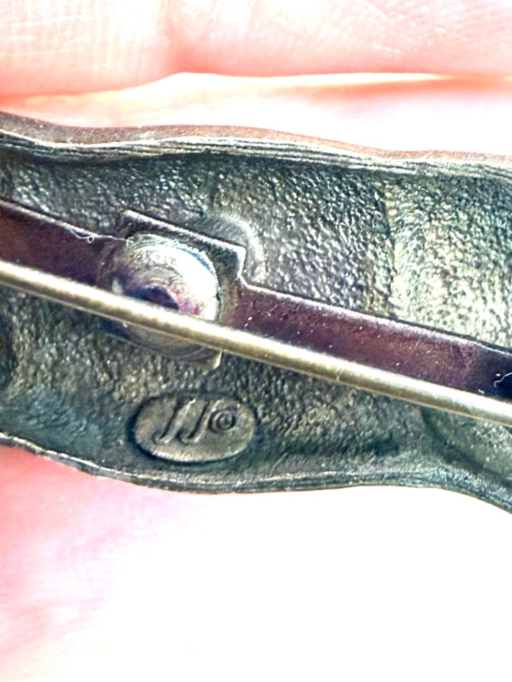 Signed JJ (Jonette Jewelry) Antelope Gazelle Brooch Pin - Picture 4 of 5